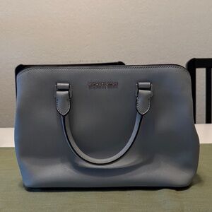 Michael Kors Light Gray Satchel